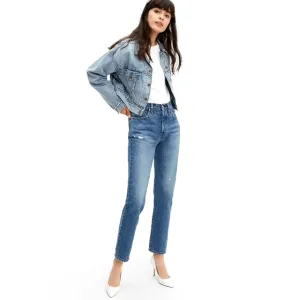Levi's Premium Distressed 501 Button Fly Jeans 26 NWT