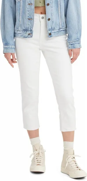Levi's Women's 311 Shaping Capri Jeans A00860010 White 28