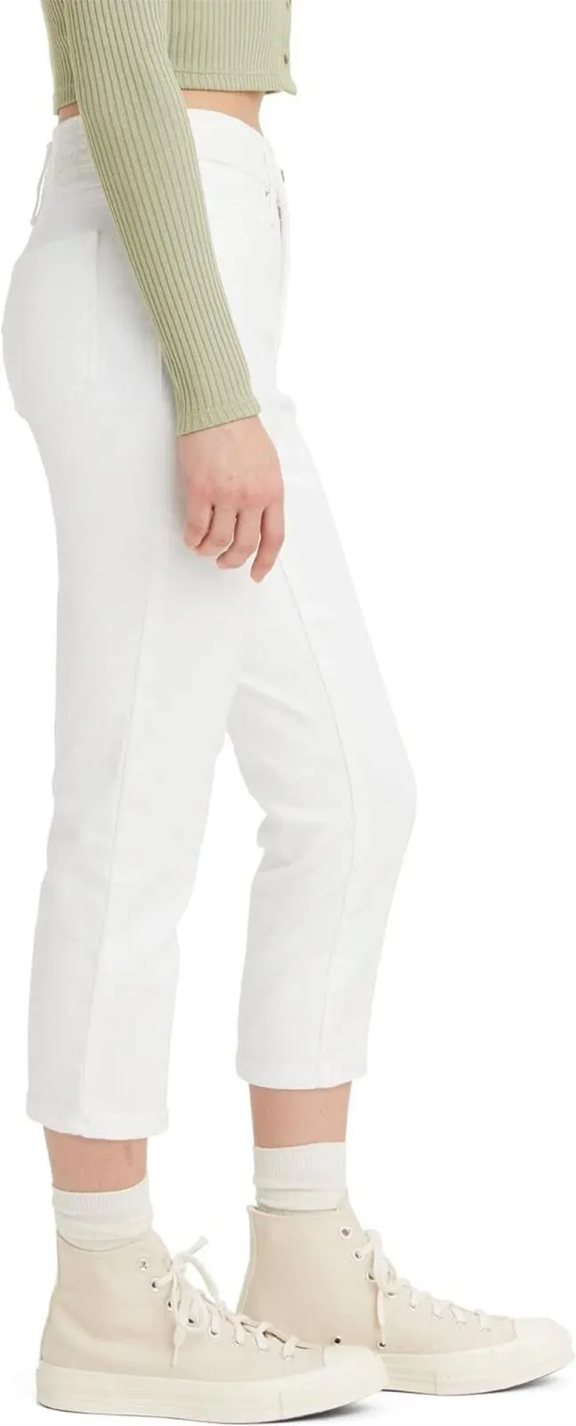Levi's Women's 311 Shaping Capri Jeans A00860010 White 28
