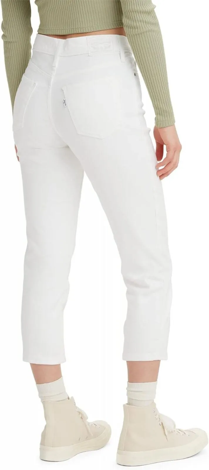 Levi's Women's 311 Shaping Capri Jeans A00860010 White 28
