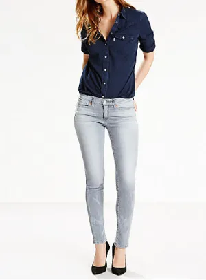 Levi's Womens Gray 711 Skinny Denim Jeans Size 10 / 30 X 32