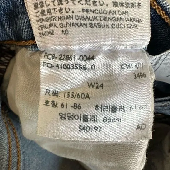 Levi’s Wedgie Icon Fit Ankle Jeans