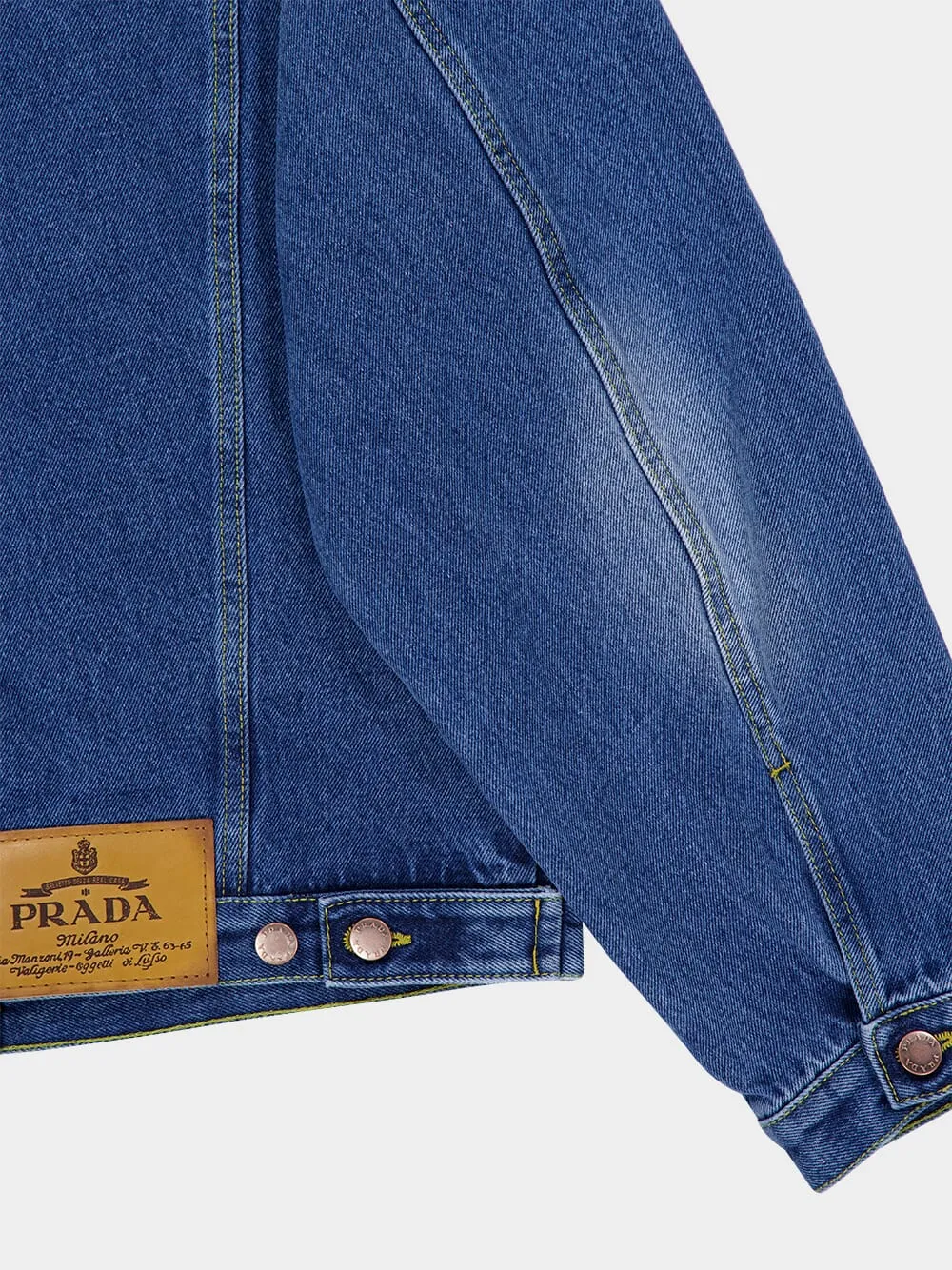 Light Blue Used Denim Jacket