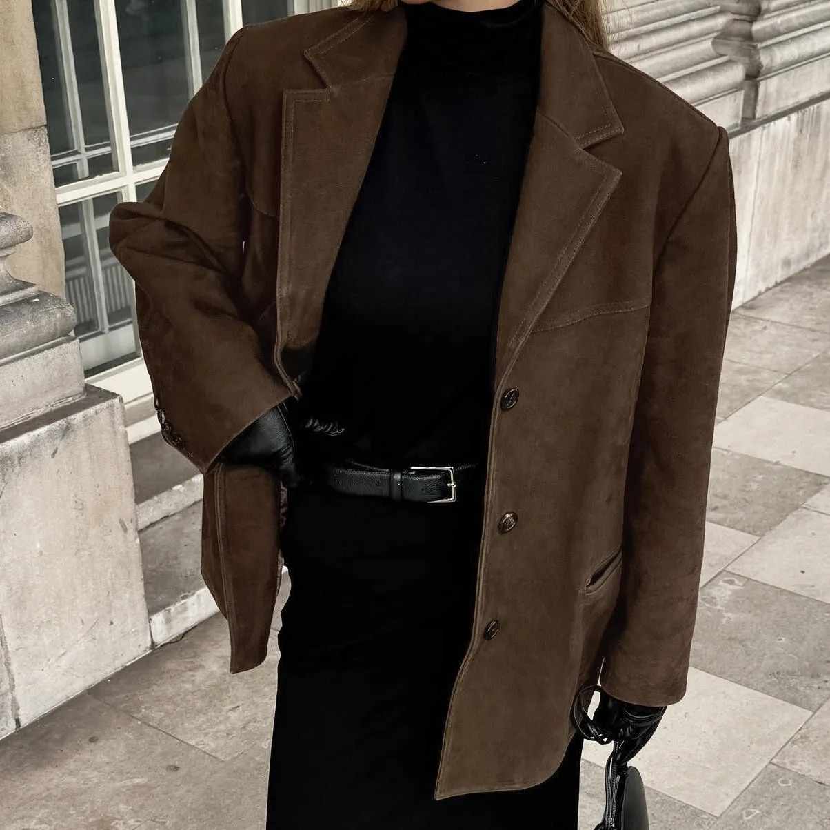 Lilly - vintage suede jacket