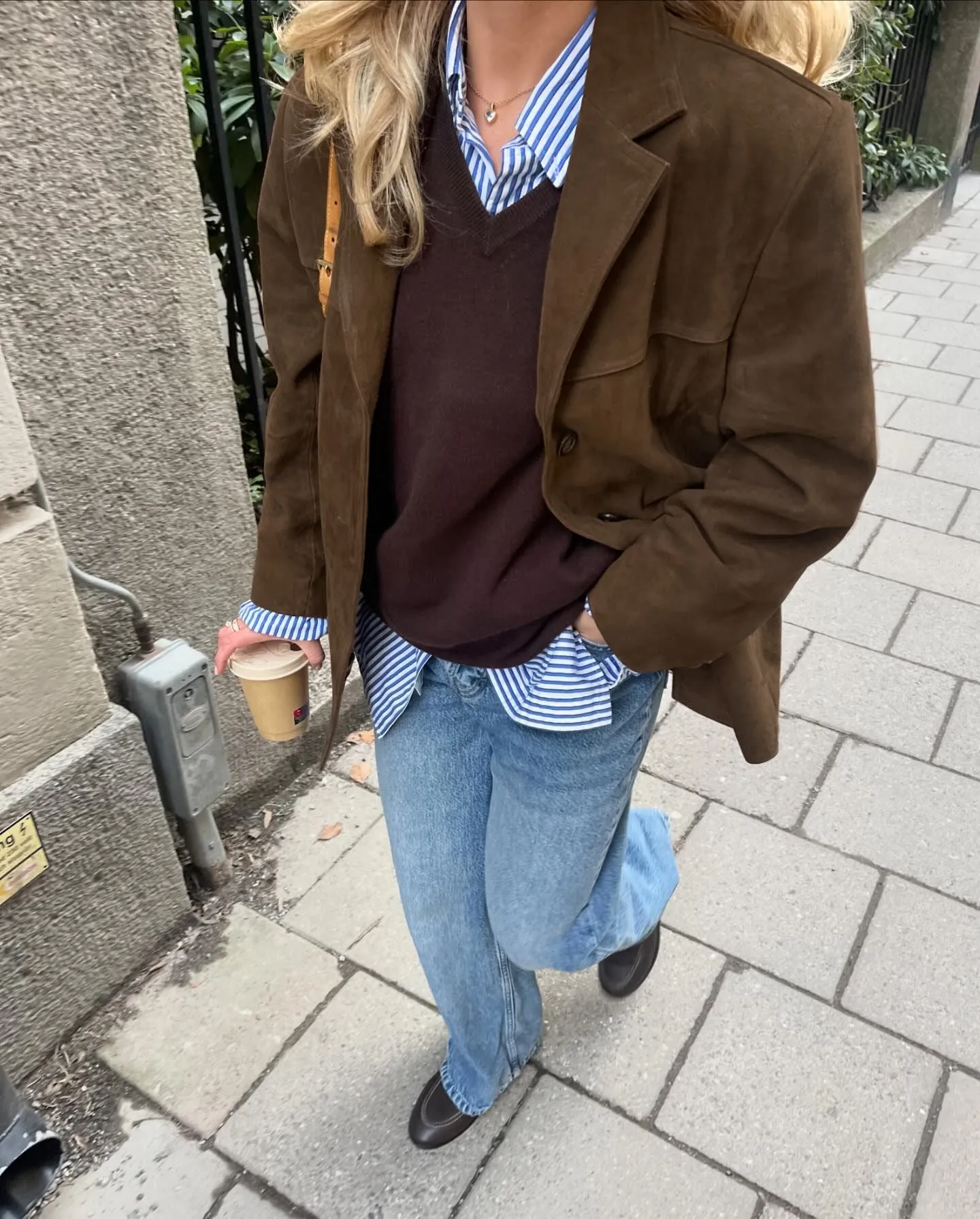 Lilly - vintage suede jacket