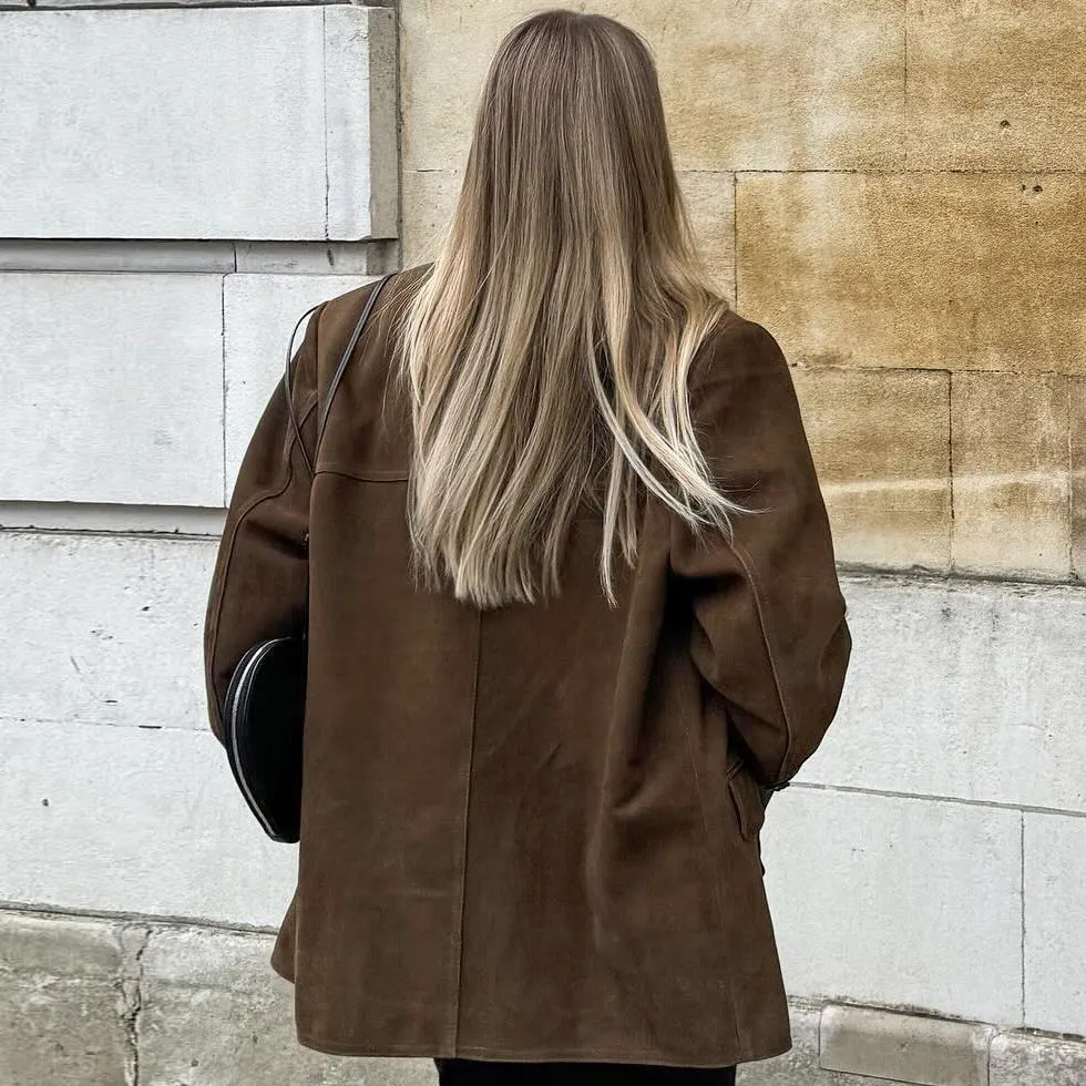 Lilly - vintage suede jacket