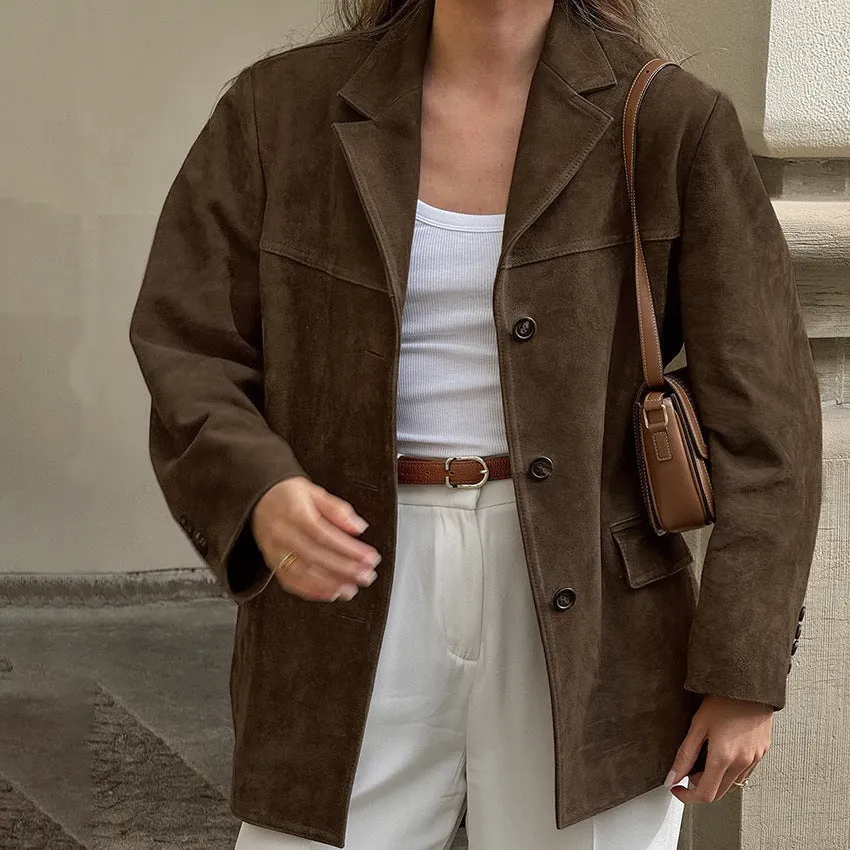 Lilly - vintage suede jacket