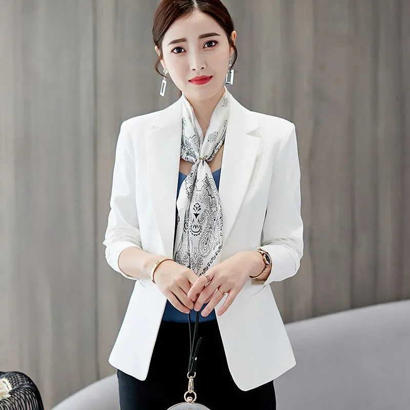 Long-sleeved Slim Blazers