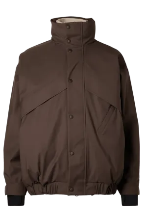 Loro Piana Men's Lech Padded Storm System® Virgin Wool-Blend Hooded Ski Jacket