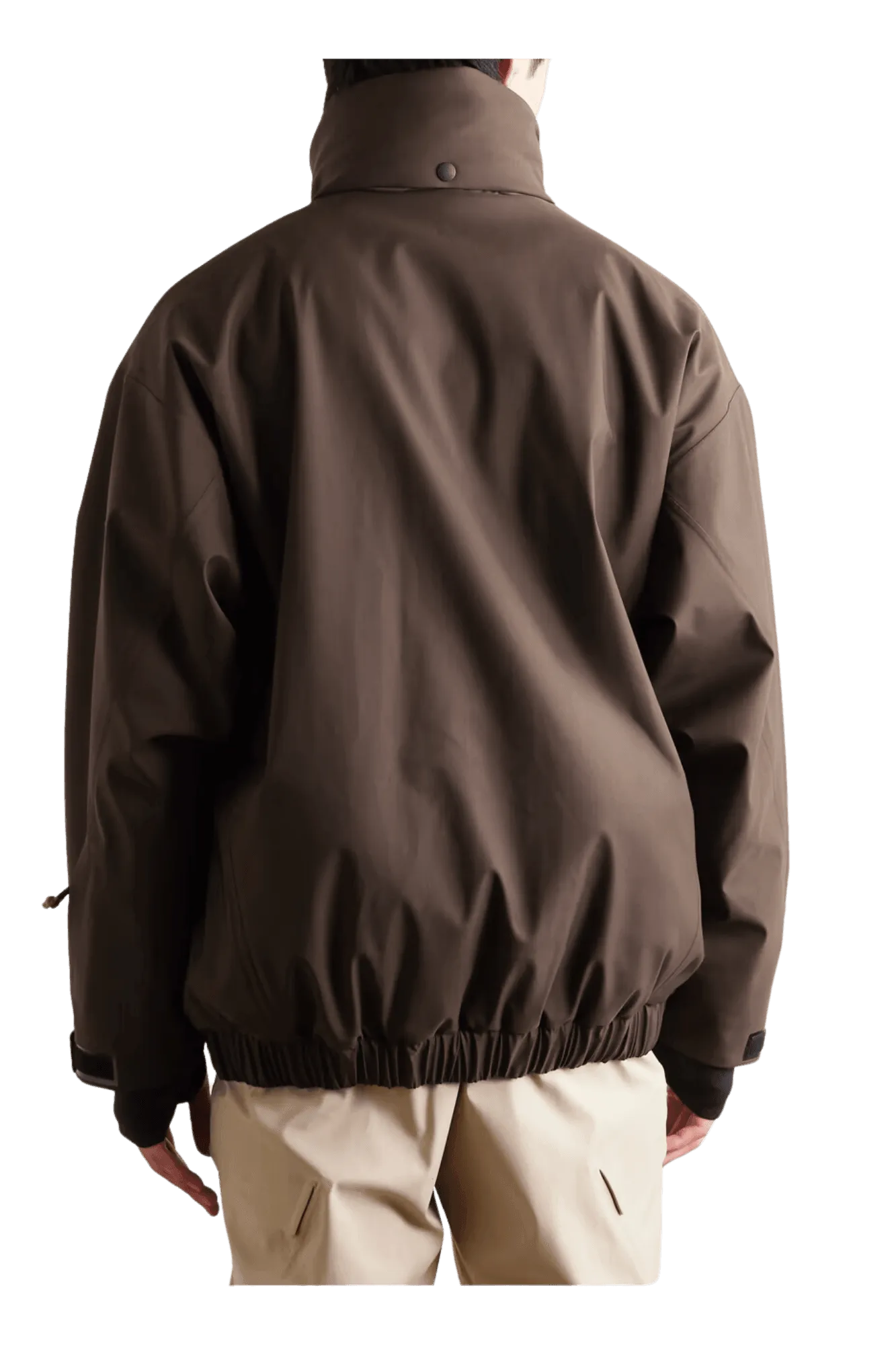 Loro Piana Men's Lech Padded Storm System® Virgin Wool-Blend Hooded Ski Jacket