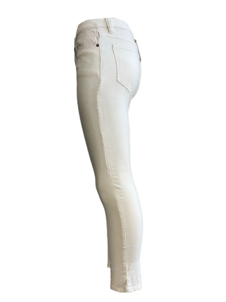 LOST IN LUNAR Women's White Harper Pants Size US 6 NWT