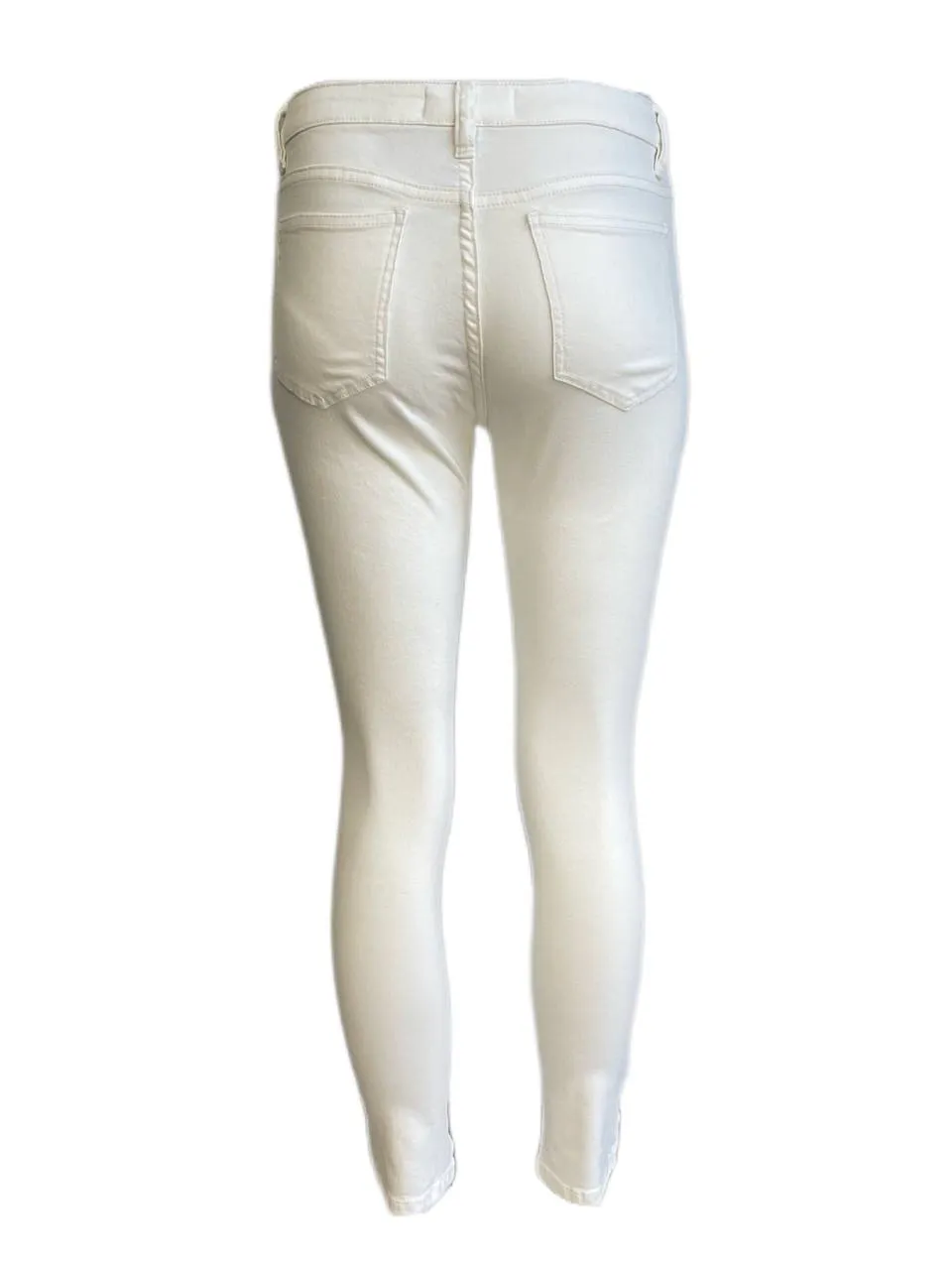 LOST IN LUNAR Women's White Harper Pants Size US 6 NWT