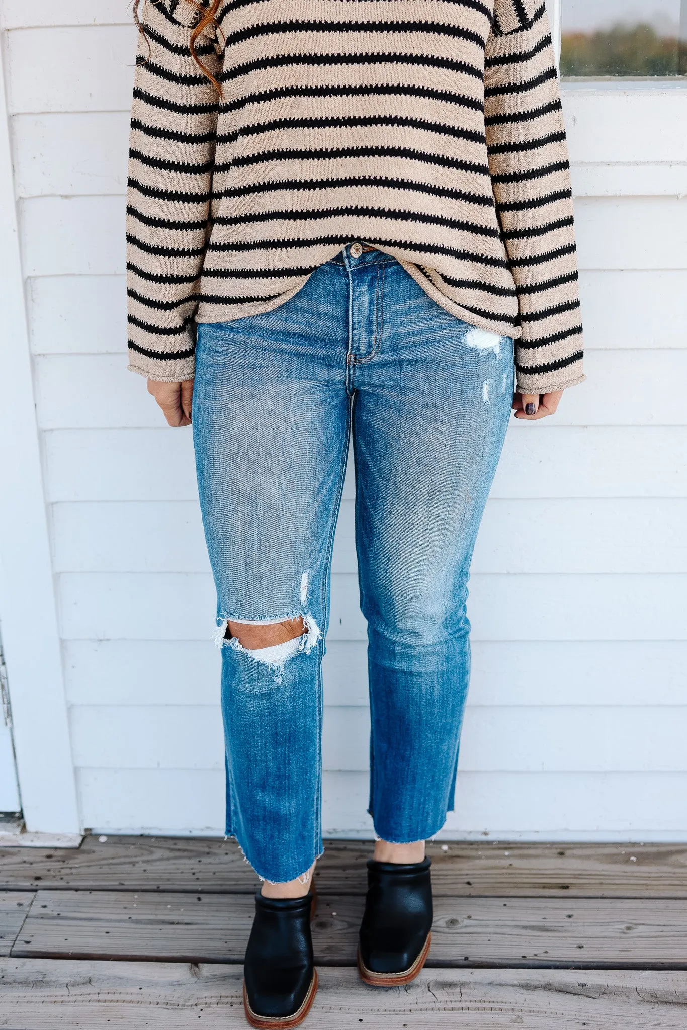 LOVERVET: Livi High Rise Kick Flare