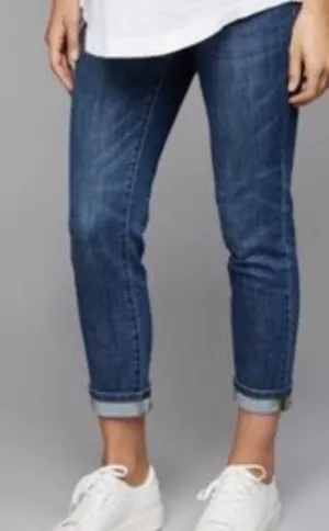 Luxe Essentials Denim slim maternity jeans - size 30 (large)