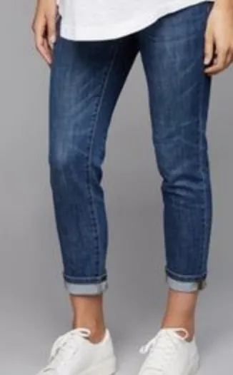 Luxe Essentials Denim slim maternity jeans - size 30 (large)