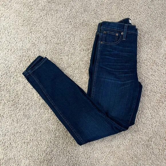 Madewell 10” High Riser Skinny Skinny Jeans 26 western baddie country linedance