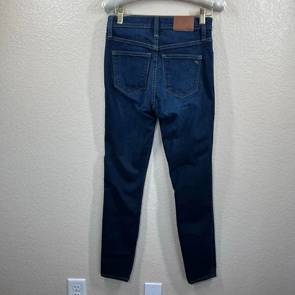 Madewell 10” High Riser Skinny Skinny Jeans 26 western baddie country linedance