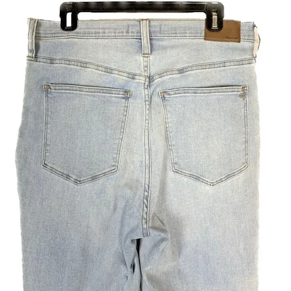 Madewell 11&quot; Roadtripper High Rise Light Wash Jeans