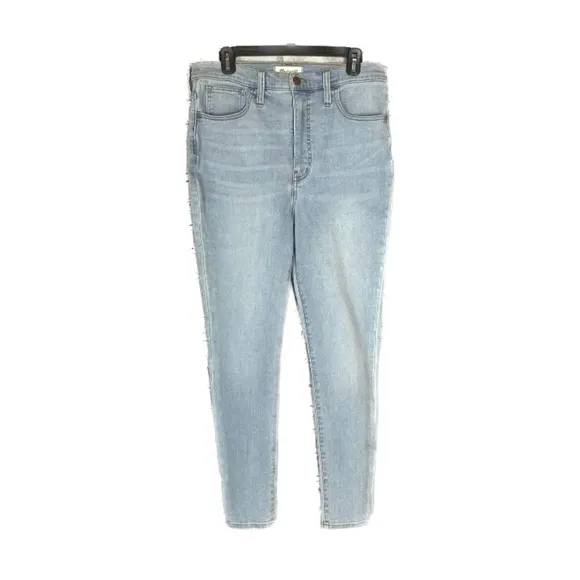 Madewell 11&quot; Roadtripper High Rise Light Wash Jeans