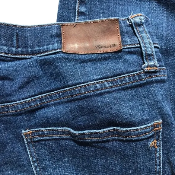 Madewell 9&quot; High-Rise Skinny Jeans Blue 28 $128