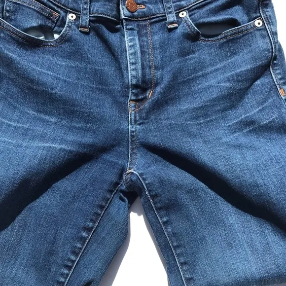 Madewell 9&quot; High-Rise Skinny Jeans Blue 28 $128