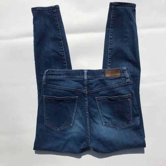 Madewell 9&quot; High-Rise Skinny Jeans Blue 28 $128