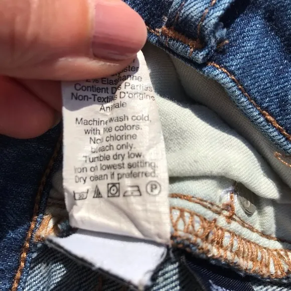 Madewell 9&quot; High-Rise Skinny Jeans Blue 28 $128