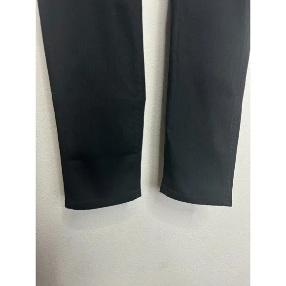 Madewell Petite Sz 32P Mid-Rise Roadtripper Skinny Jeans Bennett Black Wash NWT