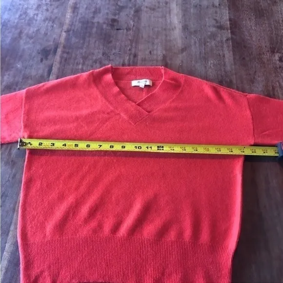 Madewell Re)sponsible Cashmere V-Neck Sweater