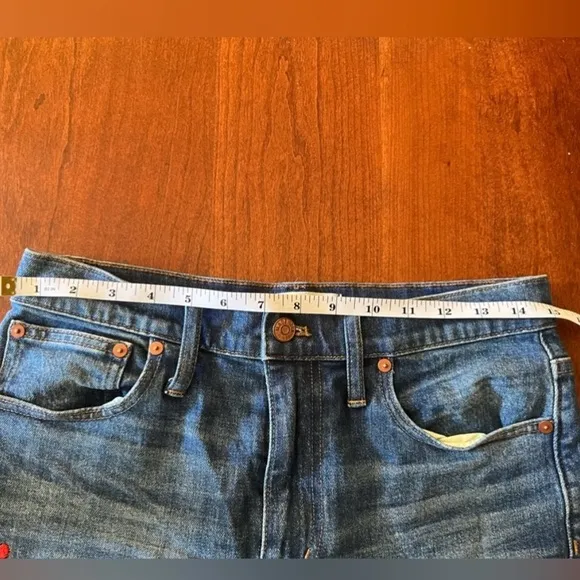 MADEWELL Slim Boy Jean Embroidered Floral Edition