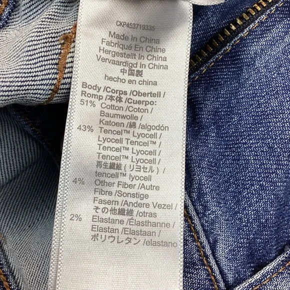 Madewell The Slim BoyJean Jeans Blue