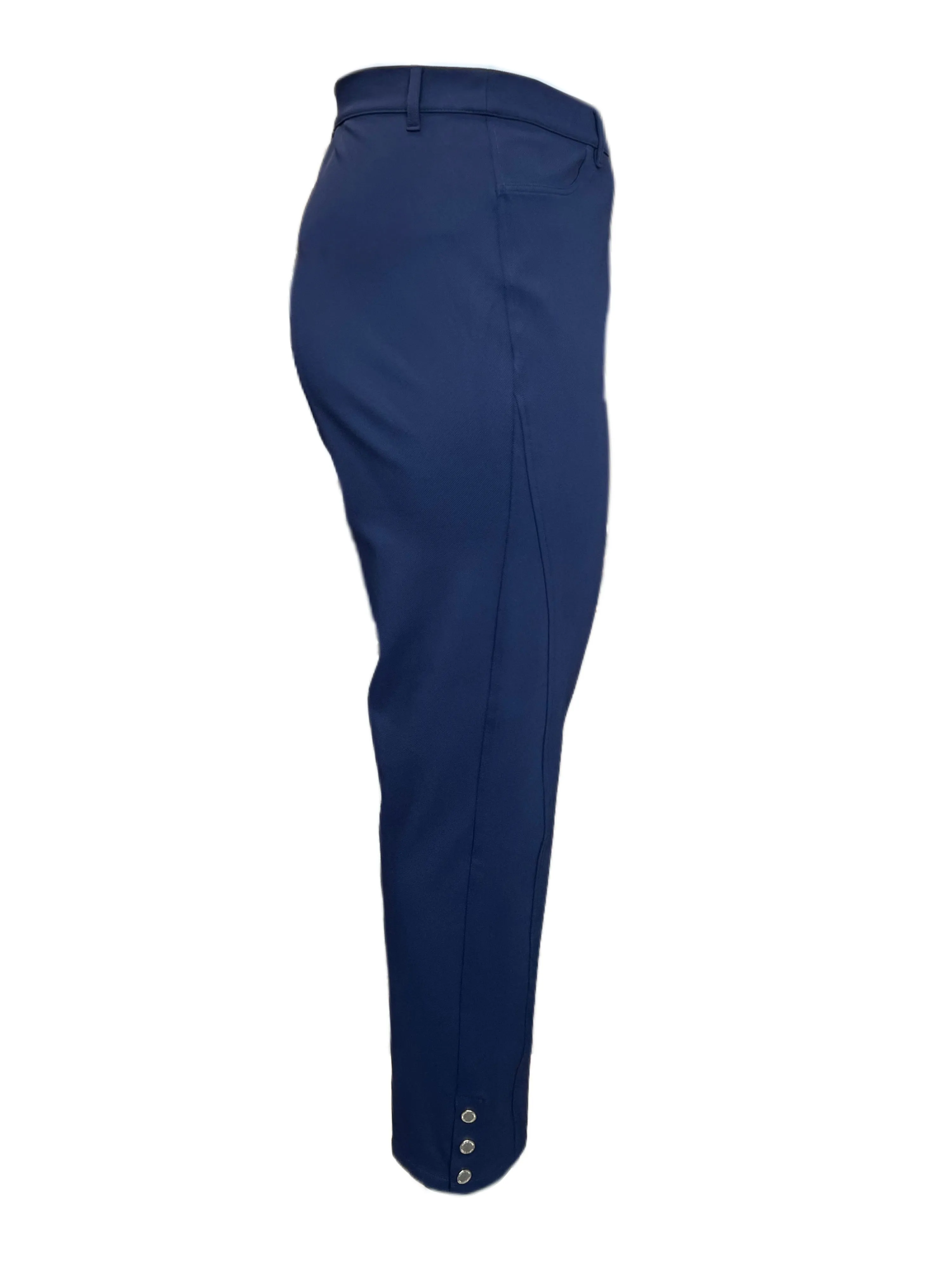 Marina Rinaldi Women's Black Obrizzo Skinny Pants NWT