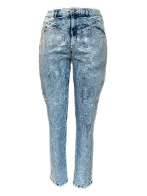 Marina Rinaldi Women's Blue Idraste Slimm Pants NWT
