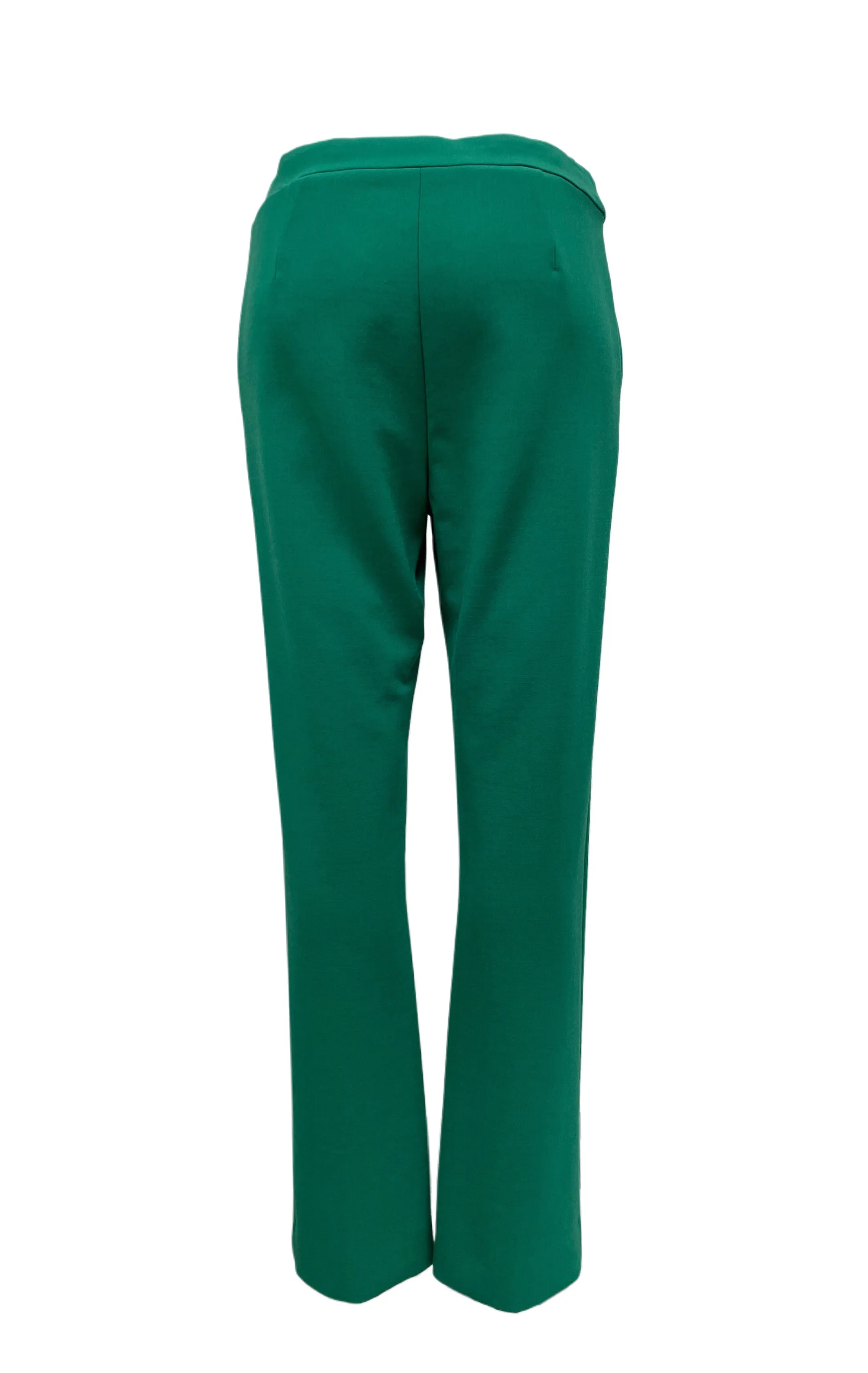 Max Mara Women's Green Fuoco Straight Pants NWT