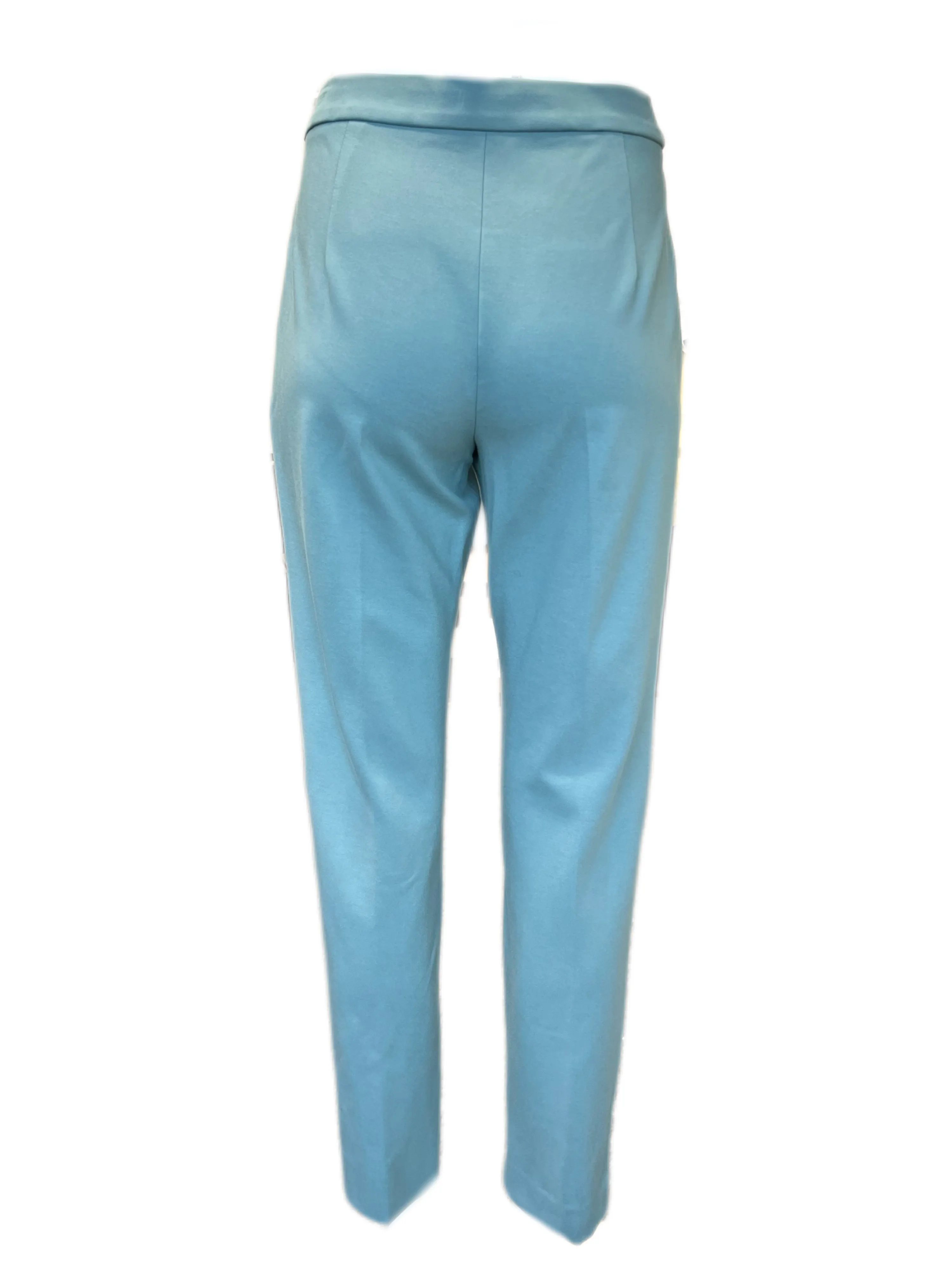 Max Mara Women's Green Pegno Straight Pants Size 12 NWT