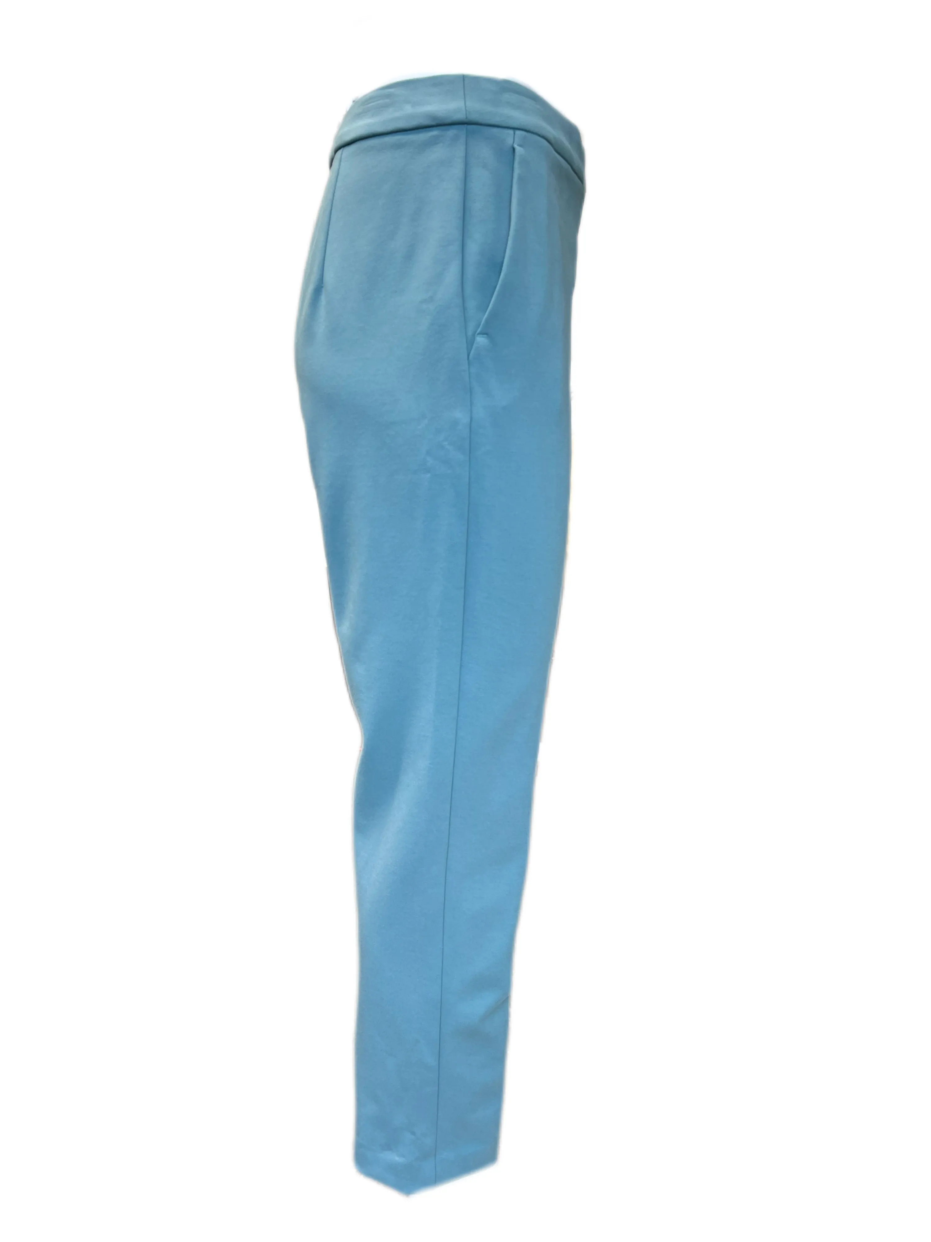 Max Mara Women's Green Pegno Straight Pants Size 12 NWT