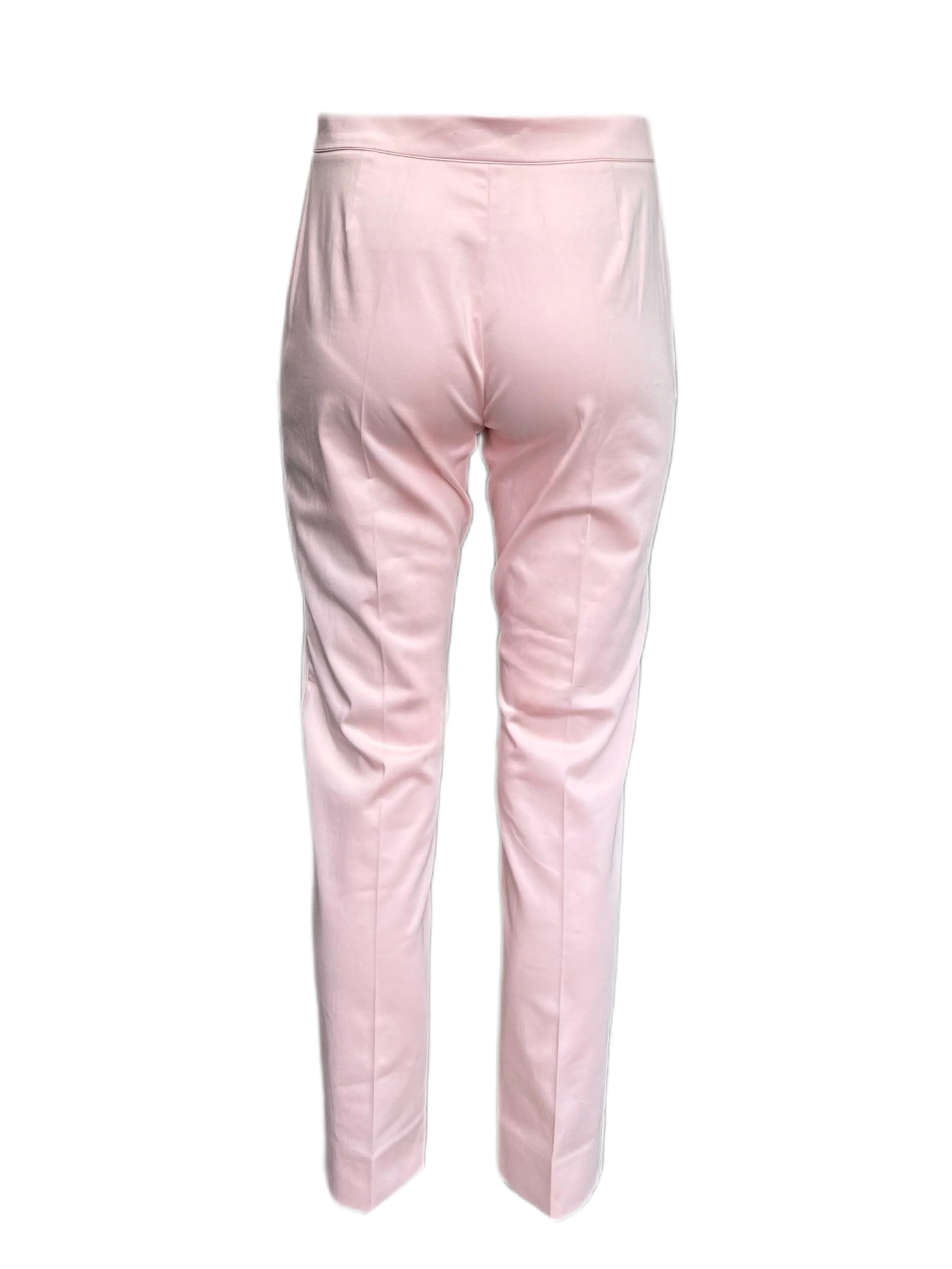 Max Mara Women's Pink Luana Straight Pants Size 10 NWT