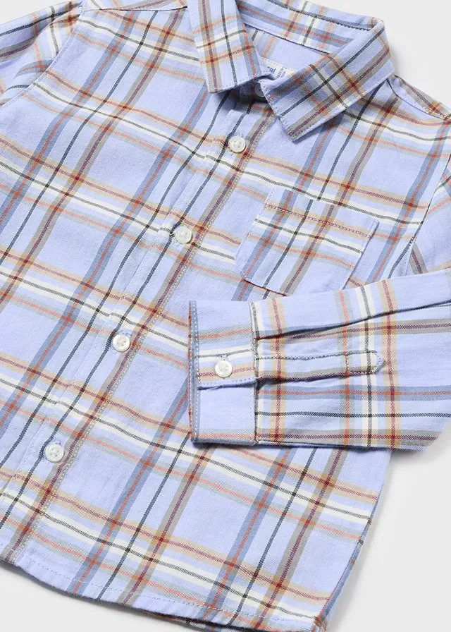 Mayoral 2191 Check Shirt, 2313 Jumper and 2533 Jeans In Stock Now