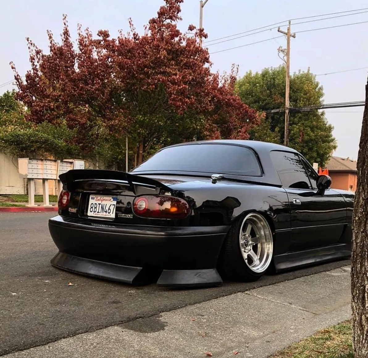 Mazda Miata 1990-1997 Deuce Style 4 Piece Polyurethane Full Body Kit
