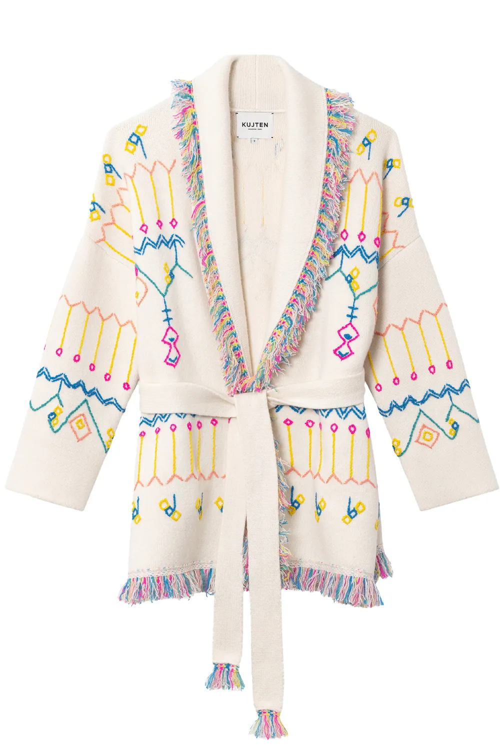 Mazigh Cardigan in Blanc