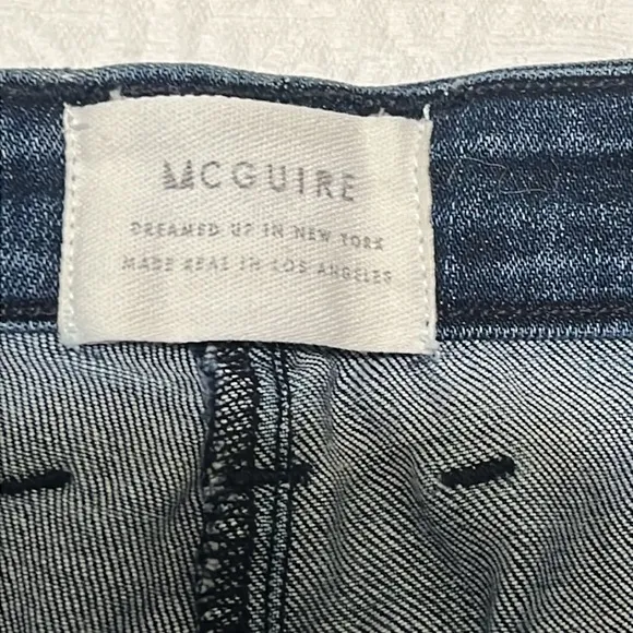 McGuire Gotham slim ankle jeans in wash Revel Revel