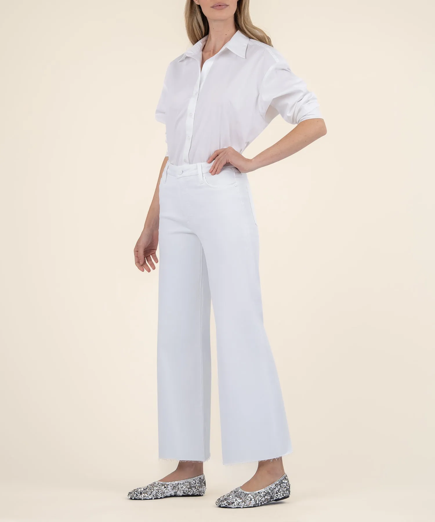 Meg High Rise Wide Leg, Long