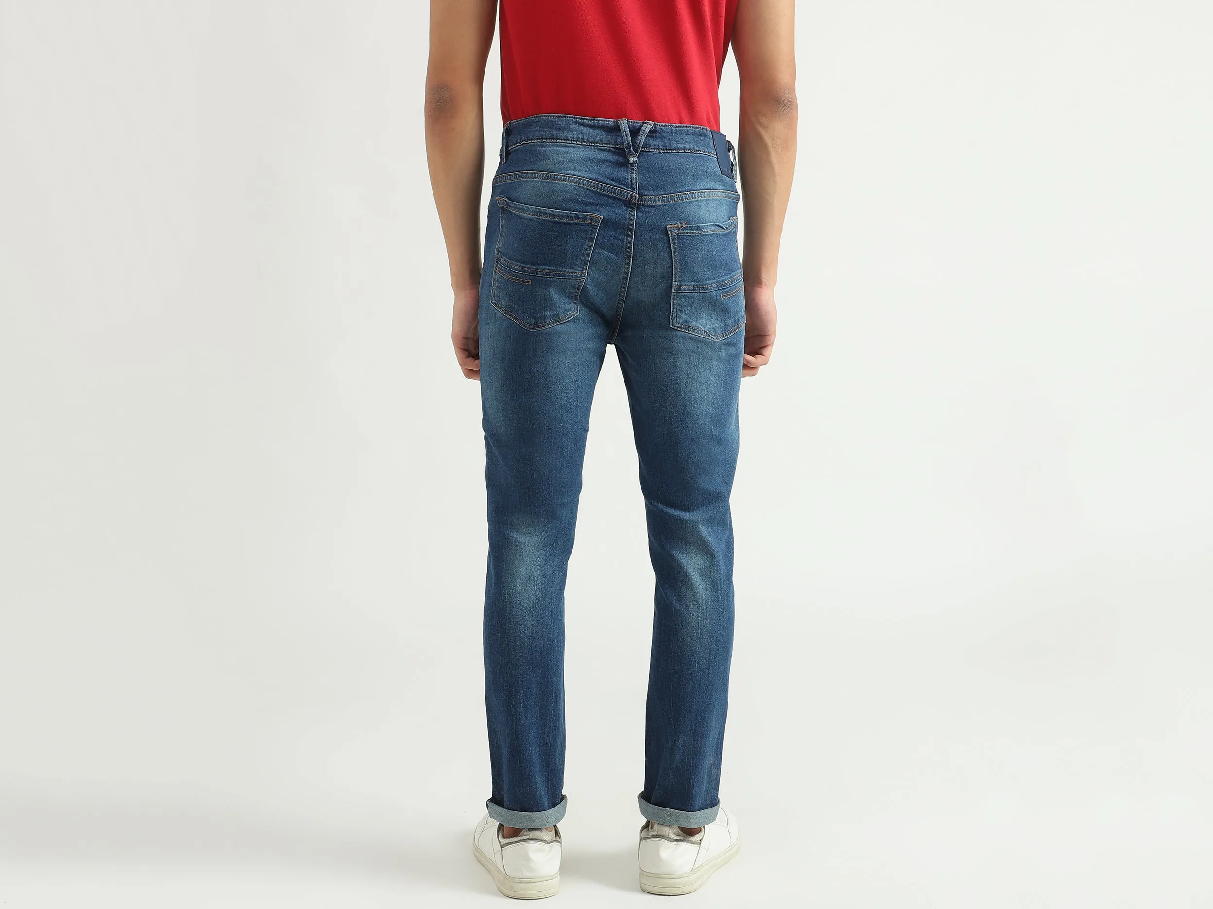 Men Solid Jeans