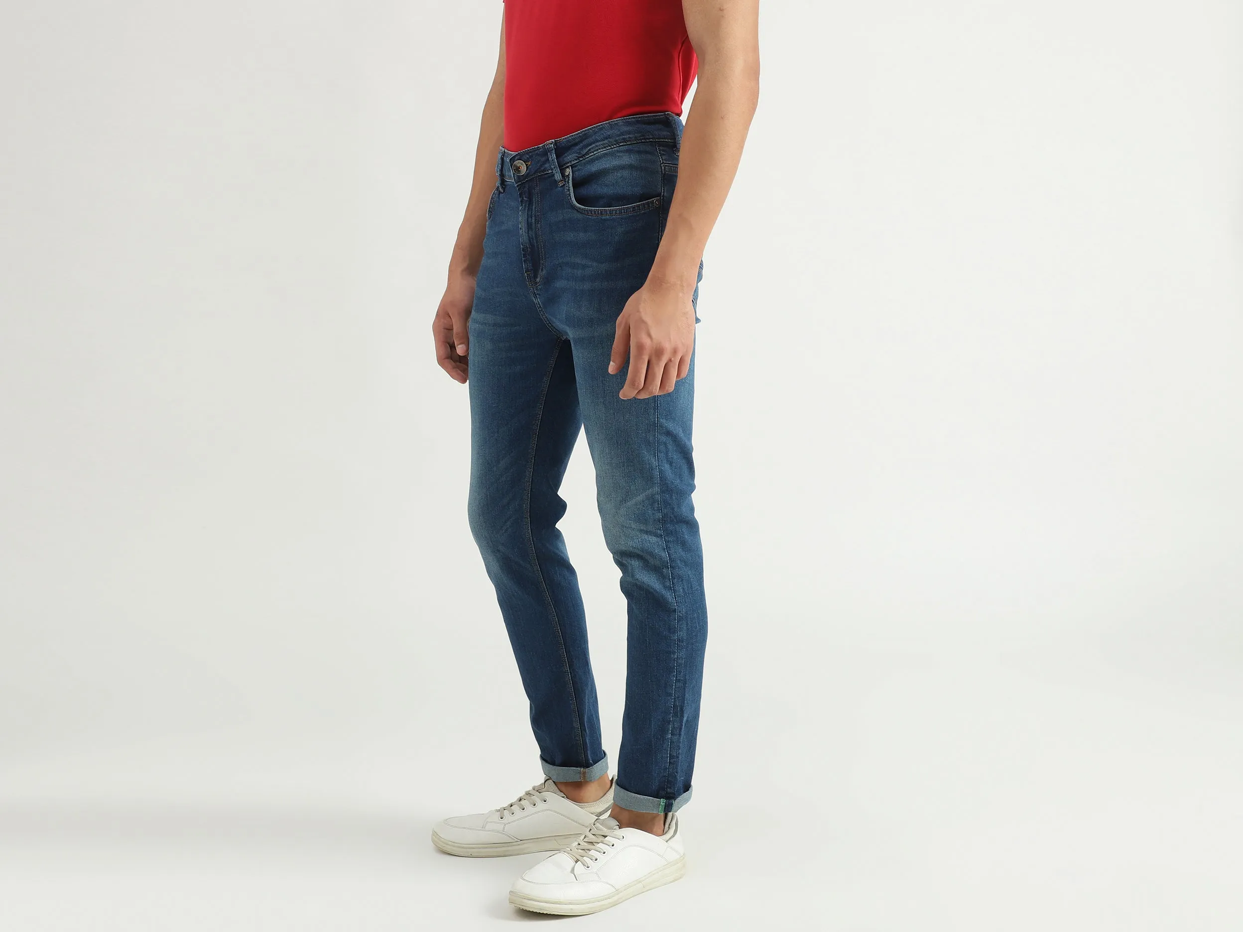 Men Solid Jeans