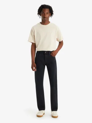 Men's 501 Blue Straight Fit Mid Rise Jeans