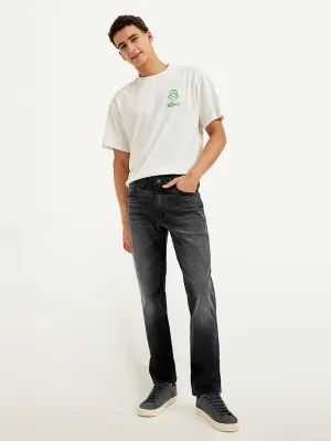 Men's 511 Black Slim Fit Mid Rise Jeans