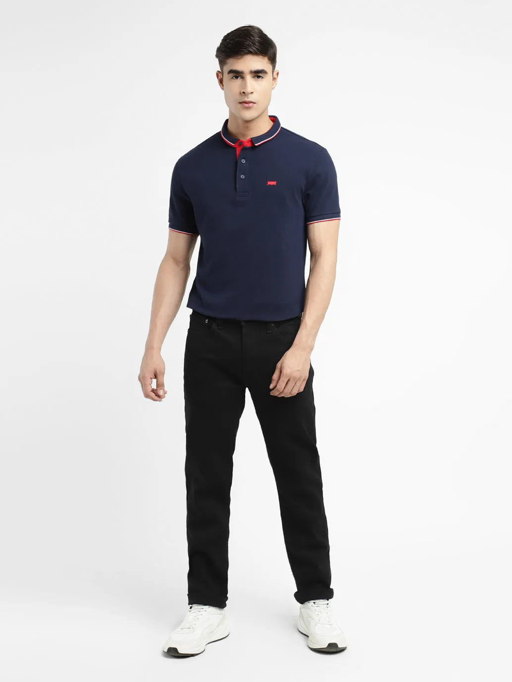 Men's 511 Black Slim Fit Mid Rise Jeans