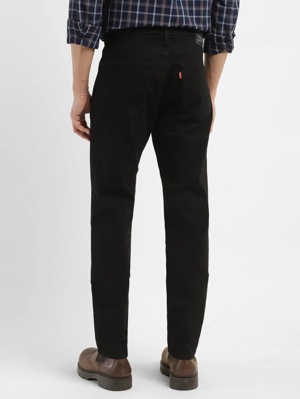 Men's 511 Black Slim Fit Mid Rise Jeans