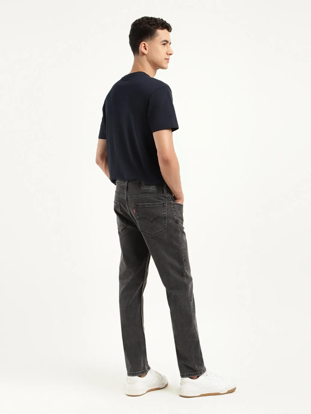 Men's 511 Black Slim Fit Mid Rise Jeans