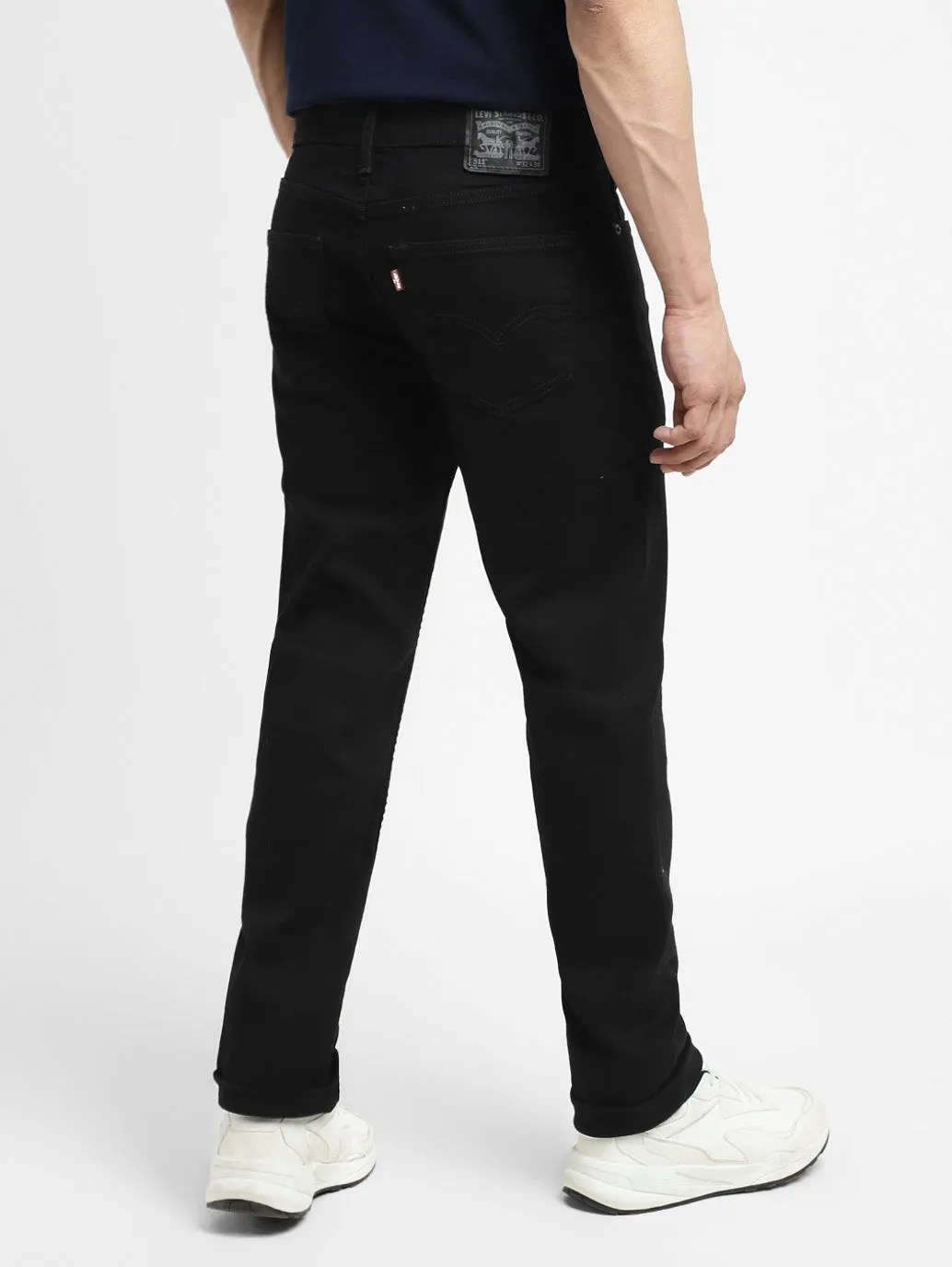 Men's 511 Black Slim Fit Mid Rise Jeans